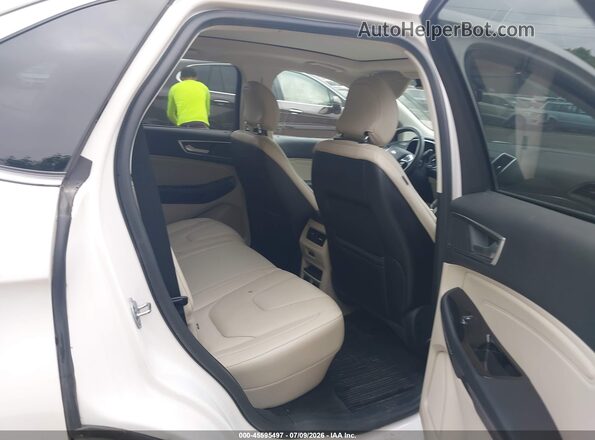 2FMPK4K83JBC30596 2018 FORD EDGE White VIN sticker view
