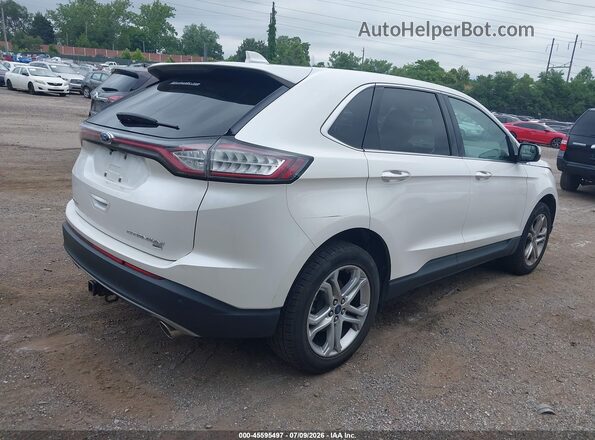 2FMPK4K83JBC30596 2018 FORD EDGE White Rear right