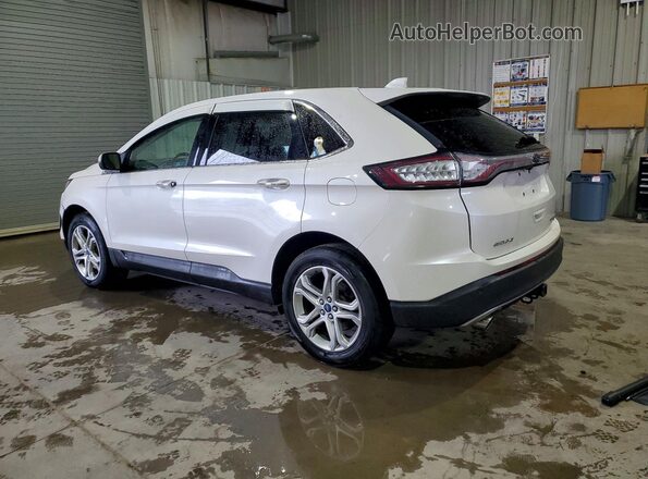 2FMPK4K84HBB33823 2017 FORD EDGE Белый Задняя левая четверть
