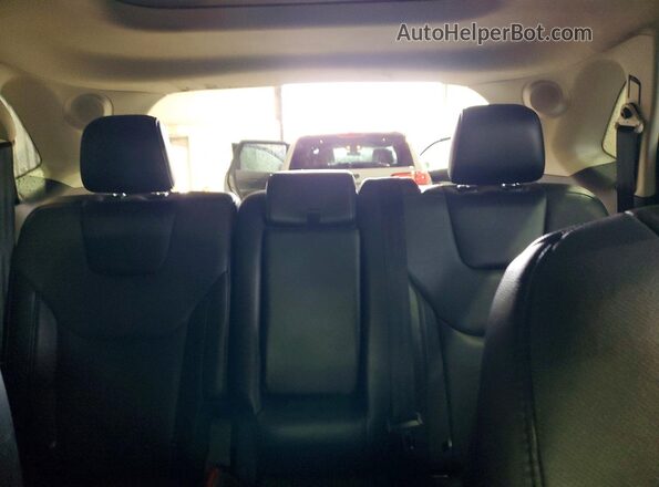2FMPK4K84HBB33823 2017 FORD EDGE Белый Вид задних сидений