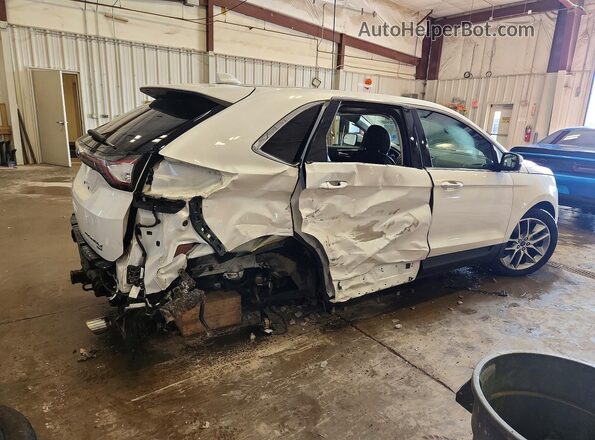 2FMPK4K84JBC19056 2018 FORD EDGE White Tył prawy