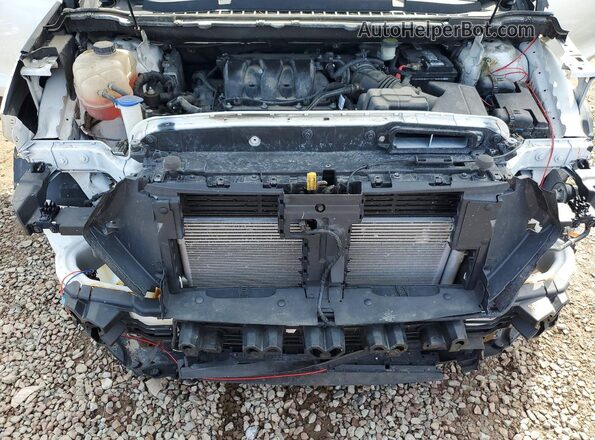 2FMPK4K86JBB22554 2018 FORD EDGE White Engine compartment view