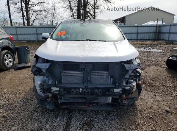 2FMPK4K86JBB22554 2018 FORD EDGE White Front view