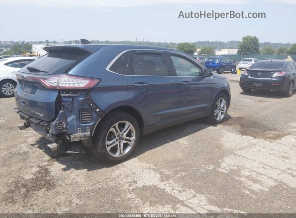 2FMPK4K86JBC02064 2018 FORD EDGE Light Blue უკანა მარჯვენა