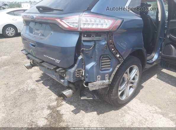 2FMPK4K86JBC02064 2018 FORD EDGE Light Blue წინა ხედი