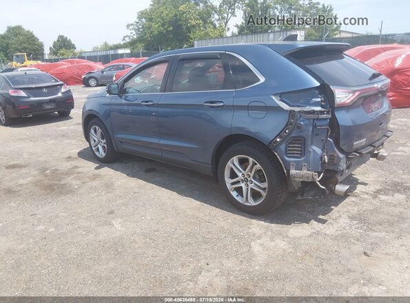 2FMPK4K86JBC02064 2018 FORD EDGE Light Blue უკანა მარცხენა