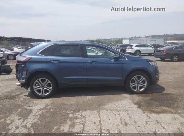 2FMPK4K86JBC02064 2018 FORD EDGE Light Blue სალონის 360-გრადუსიანი ხედი