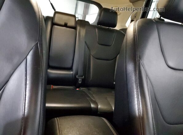 2FMPK4K86JBC13467 2018 FORD EDGE Black უკანა სავარძლების ხედი