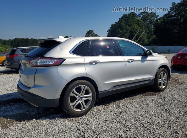 2FMPK4K87GBB00054 2016 FORD EDGE Серебряный Задняя правая четверть