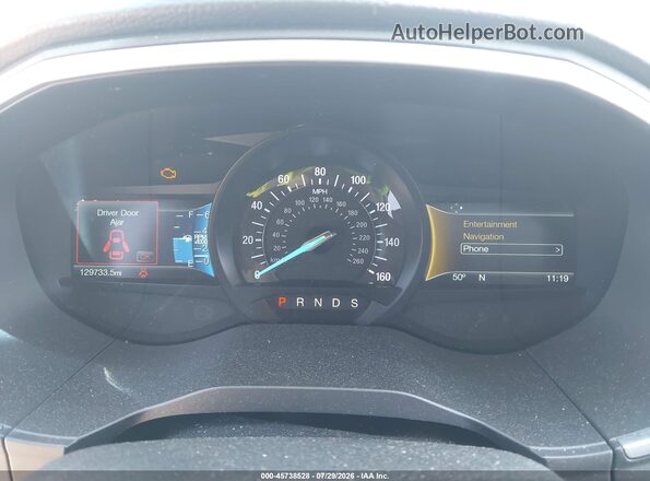 2FMPK4K87JBC30732 2018 FORD EDGE Белый Вид задних сидений