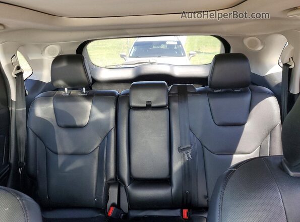 2FMPK4K88JBB76969 2018 FORD EDGE Silver Vista de los asientos traseros