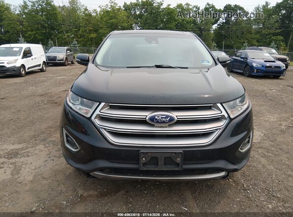 2FMPK4K89GBB62622 2016 FORD EDGE Black წინა ხედი
