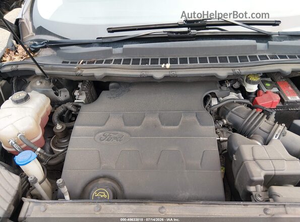 2FMPK4K89GBB62622 2016 FORD EDGE Black უკანა ხედი