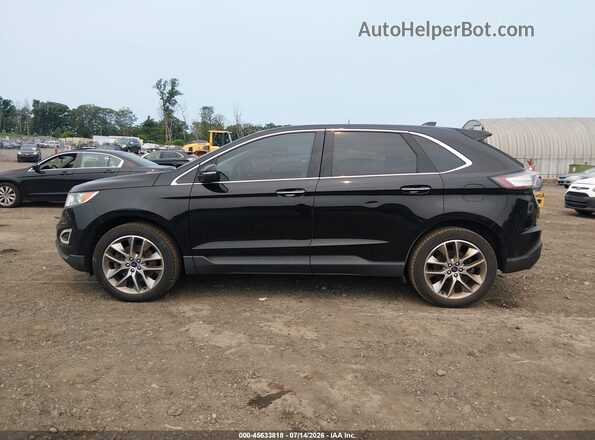 2FMPK4K89GBB62622 2016 FORD EDGE Black სალონის 360-გრადუსიანი ხედი