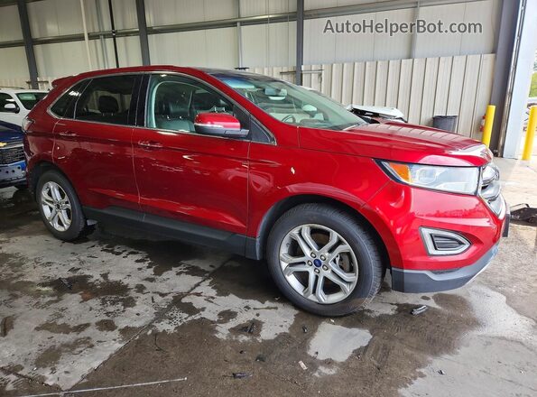 2FMPK4K89GBC24830 2016 FORD EDGE Red Առջևի աջ