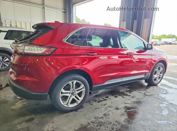 2FMPK4K89GBC24830 2016 FORD EDGE Red Հետևի աջ