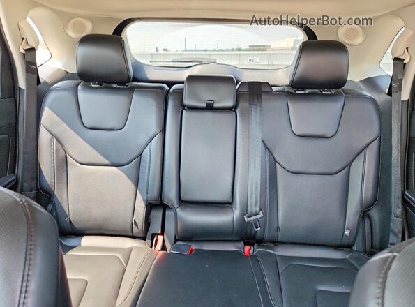 2FMPK4K89GBC37464 2016 FORD EDGE Красный Вид задних сидений