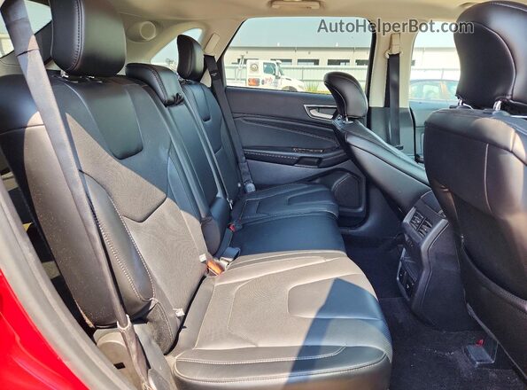 2FMPK4K89GBC37464 2016 FORD EDGE Красный Вид задней части салона