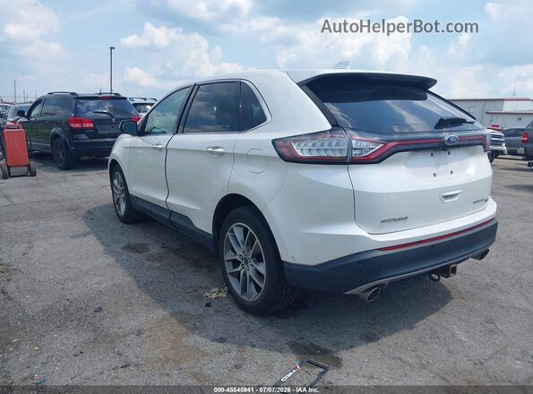 2FMPK4K89HBB88218 2017 FORD EDGE White Tył lewy