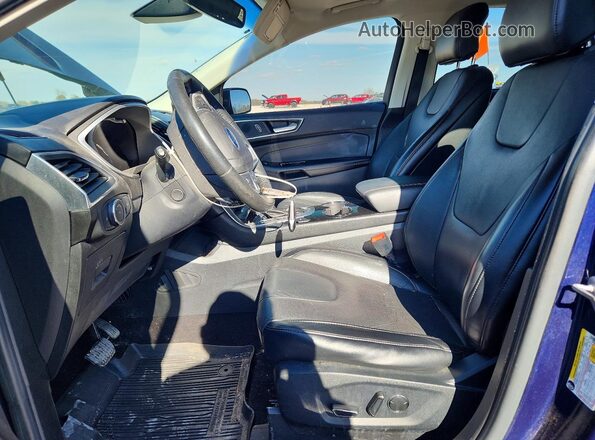 2FMPK4K8XGBC47534 2016 FORD EDGE Blue Սալոնի դիմացի տեսք