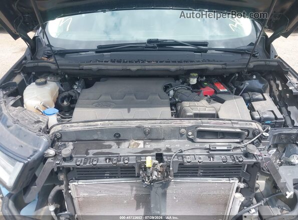 2FMPK4K8XHBC07987 2017 FORD EDGE Черный Вид сзади