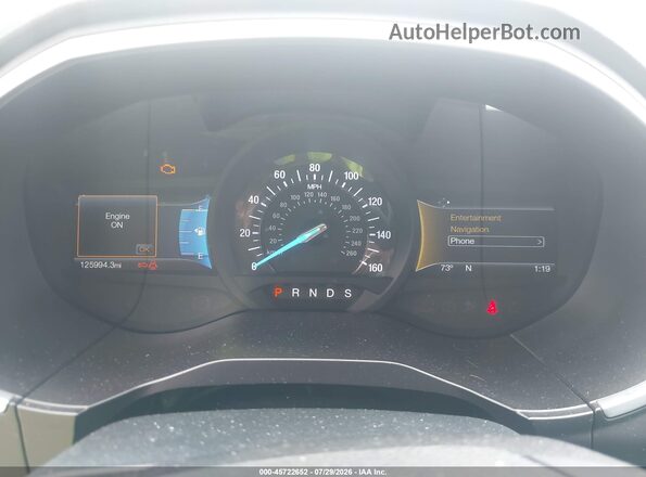2FMPK4K8XHBC07987 2017 FORD EDGE Черный Вид задних сидений