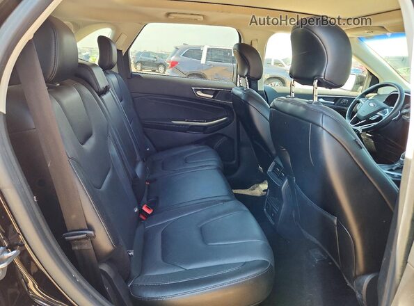 2FMPK4K8XHBC30007 2017 FORD EDGE Черный Вид задней части салона