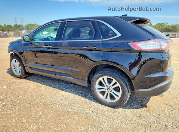 2FMPK4K8XHBC30007 2017 FORD EDGE Черный Задняя левая четверть