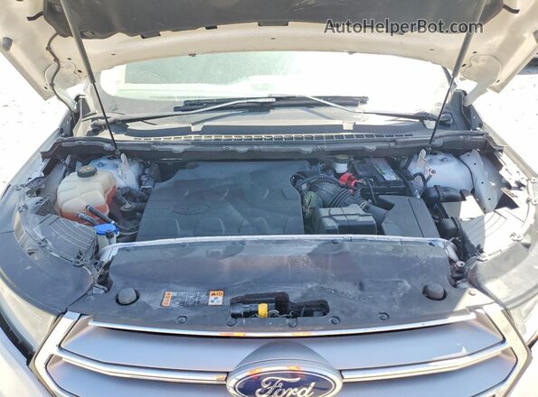 2FMPK4K8XJBB62071 2018 FORD EDGE White Vista interior trasera