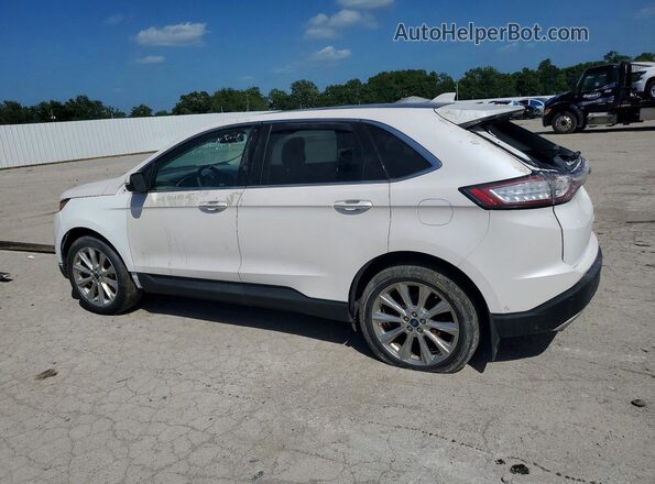 2FMPK4K8XJBB62071 2018 FORD EDGE White Trasero izquierdo