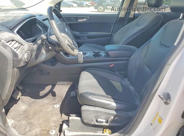 2FMPK4K8XJBB62071 2018 FORD EDGE White Vista interior delantera