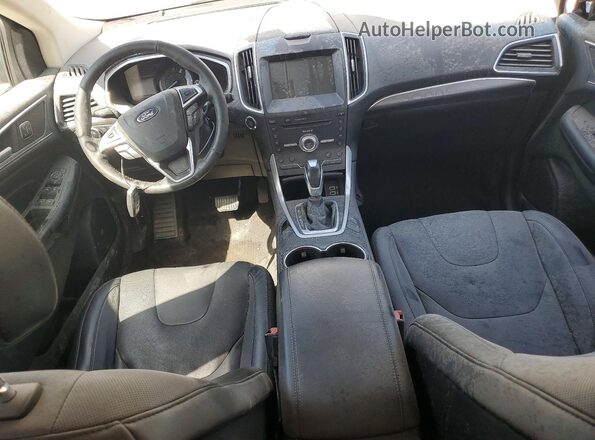 2FMPK4K8XJBB62071 2018 FORD EDGE White Vista del salpicadero
