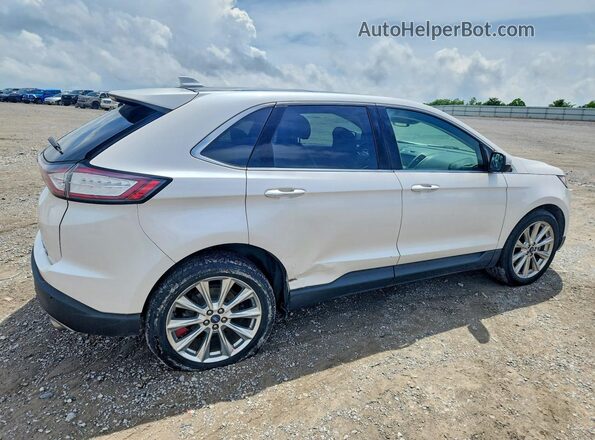 2FMPK4K8XJBC36220 2018 FORD EDGE White Задня права чверть