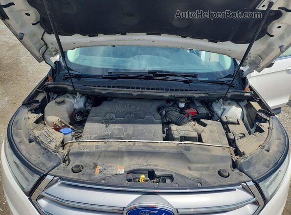 2FMPK4K8XJBC36220 2018 FORD EDGE White Вид підкапотного простору