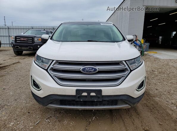 2FMPK4K90GBC66229 2016 FORD EDGE White Вид спереду