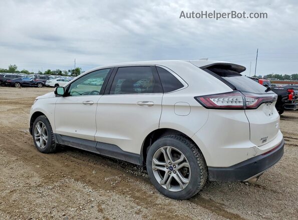 2FMPK4K90GBC66229 2016 FORD EDGE White Задня ліва чверть