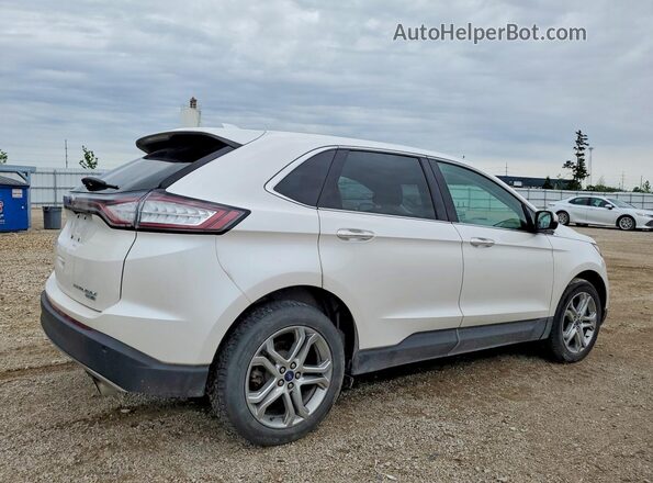 2FMPK4K90GBC66229 2016 FORD EDGE White Задня права чверть