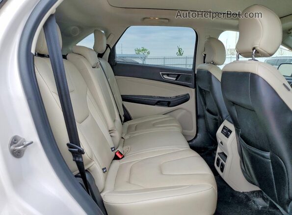 2FMPK4K90GBC66229 2016 FORD EDGE White Вид задньої частини салону