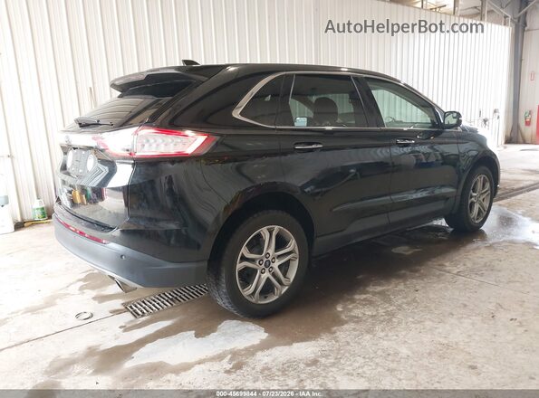 2FMPK4K90HBB06224 2017 FORD EDGE Black Tył prawy