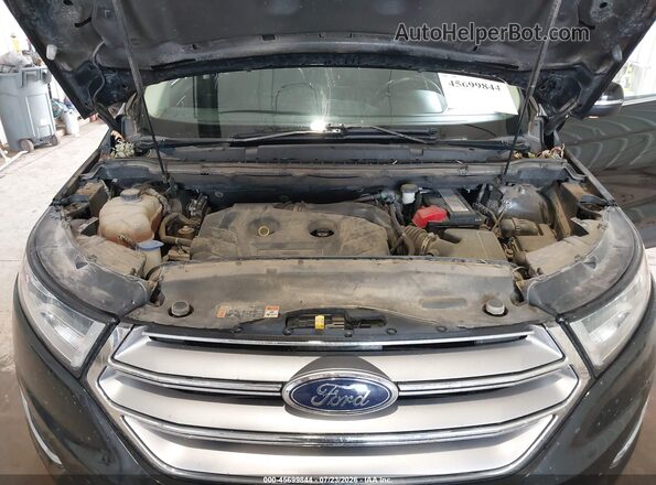 2FMPK4K90HBB06224 2017 FORD EDGE Black Widok z tyłu