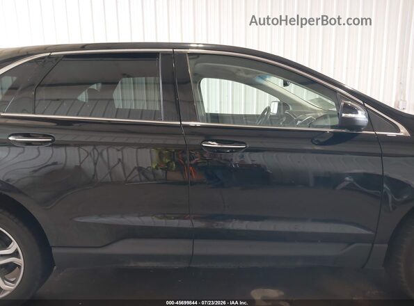 2FMPK4K90HBB06224 2017 FORD EDGE Black Widok wnętrza z tyłu