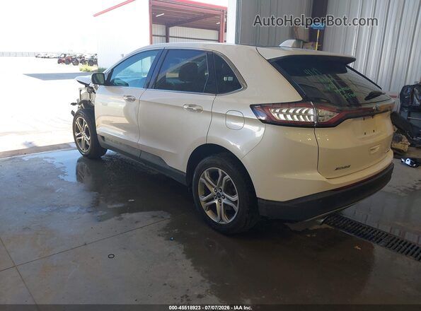 2FMPK4K90JBB82323 2018 FORD EDGE White უკანა მარცხენა