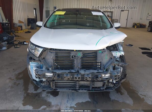 2FMPK4K90JBB82323 2018 FORD EDGE White წინა ხედი