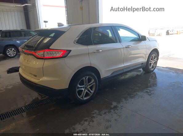 2FMPK4K90JBB82323 2018 FORD EDGE White უკანა მარჯვენა