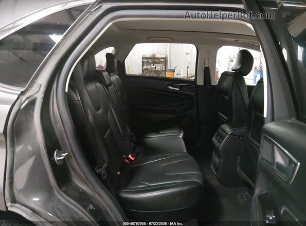 2FMPK4K90KBB78158 2019 FORD EDGE Gray Вид наклейки з VIN-кодом