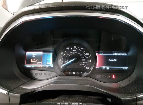 2FMPK4K90KBB78158 2019 FORD EDGE Gray Вид задніх сидінь