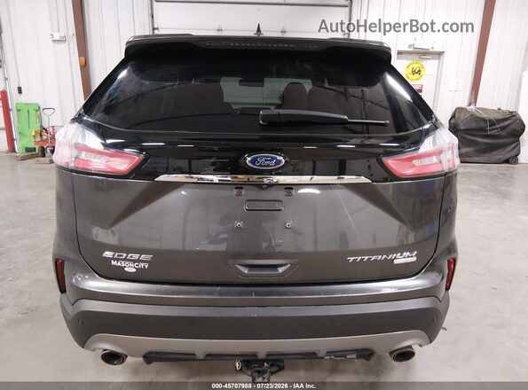 2FMPK4K90KBB78158 2019 FORD EDGE Gray 