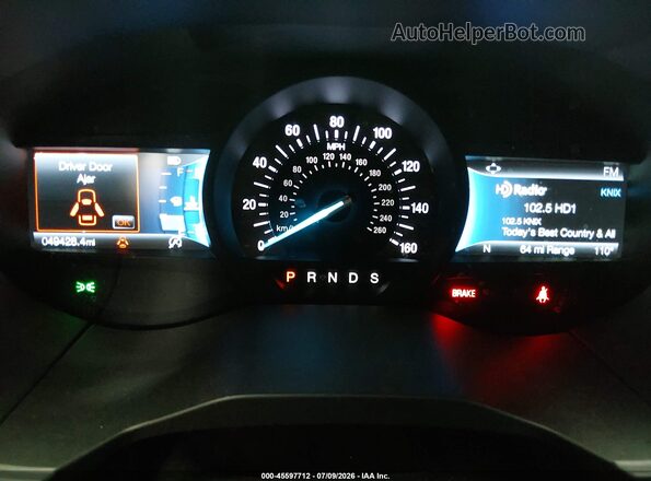 2FMPK4K90NBA35330 2022 FORD EDGE Burgundy Widok tylnych siedzeń