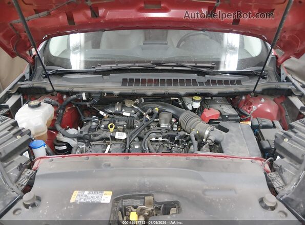 2FMPK4K90NBA35330 2022 FORD EDGE Burgundy Widok z tyłu