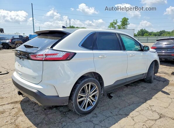 2FMPK4K90NBA35926 2022 FORD EDGE Белый Задняя правая четверть